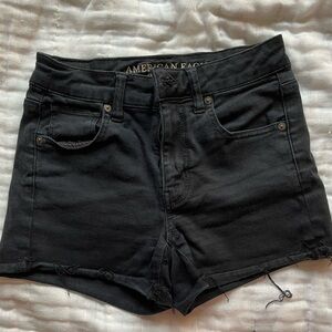 High rise shortie American Eagle (black)